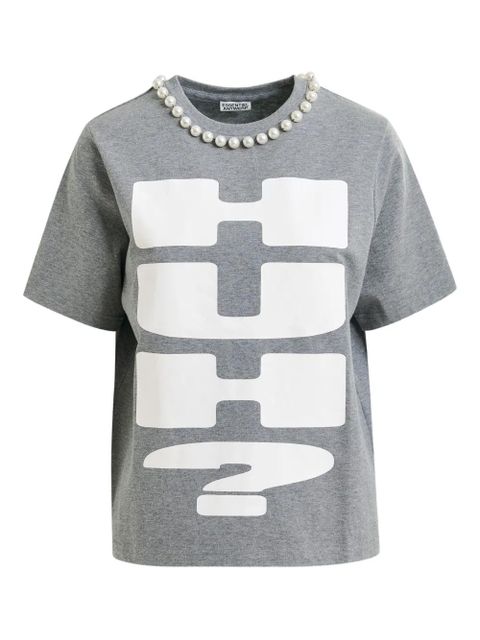 Essentiel Antwerp Isos T-shirt - Grey - zdjęcie produktu nr 1