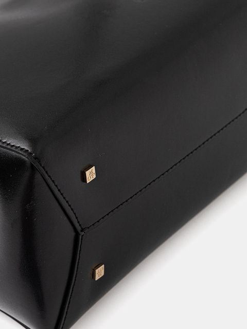 Marc O'Polo torebka skórzana kolor czarny 5000009275