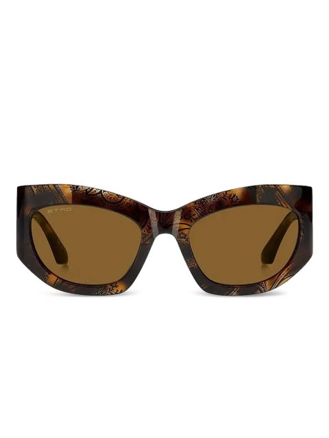 ETRO Pegaso-detail sunglasses - Brown - zdjęcie produktu nr 1