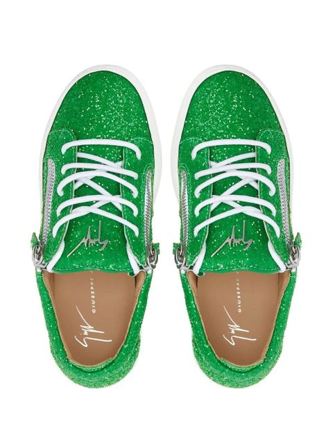 Giuseppe Zanotti Gail Glitter sneakers - Green