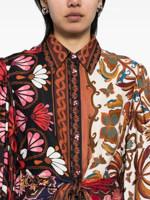 FARM Rio Miranda midi dress - White