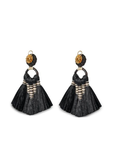 Johanna Ortiz Eternal Existence tassel earrings - Black - zdjęcie produktu nr 1