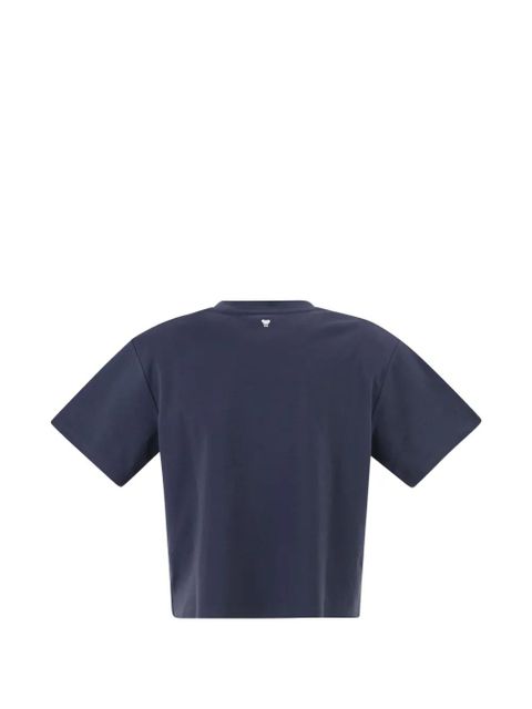 Weekend Max Mara printed crew-neck T-shirt - Blue - zdjęcie produktu nr 2
