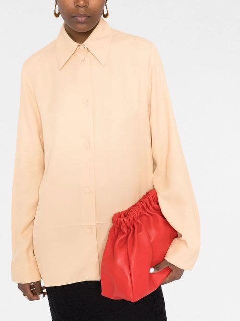 Jil Sander classic collar buttoned blouse - Neutrals