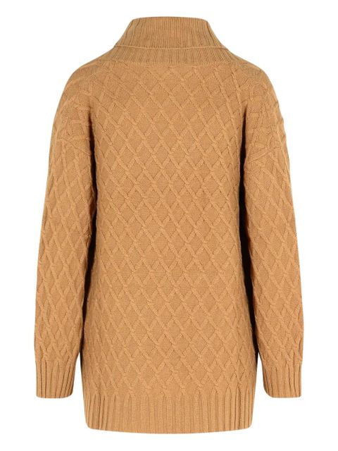 Max Mara double-breasted camel-yarn cardigan - Brown - zdjęcie produktu nr 2