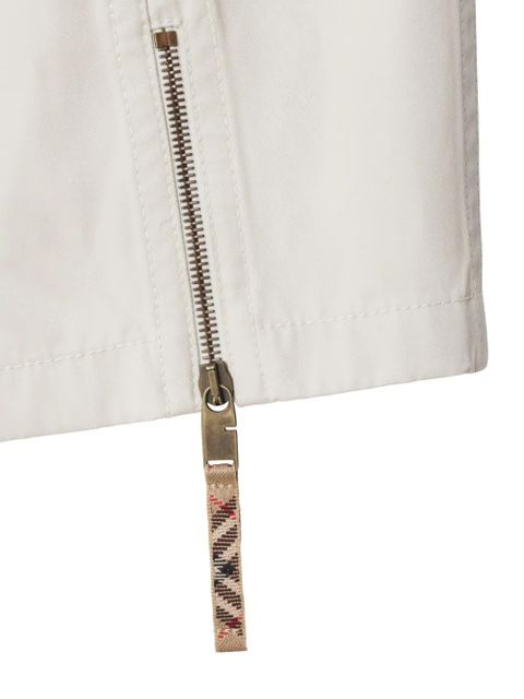 Burberry cotton trousers - White