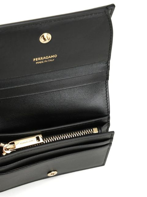 Ferragamo ribbon-detail wallet - Black