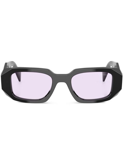 Prada Eyewear rectangle frame sunglasses - Black - zdjęcie produktu nr 1