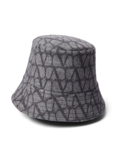Valentino Garavani Toile Iconographe bucket hat - Grey - zdjęcie produktu nr 2