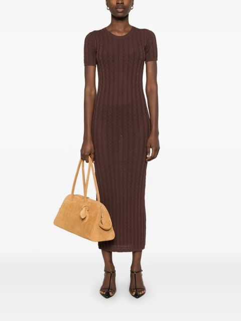 LouLou de Saison Aruba maxi dress - Brown