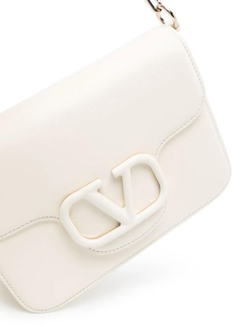 Valentino Garavani Locò leather shoulder bag - White - zdjęcie produktu nr 2