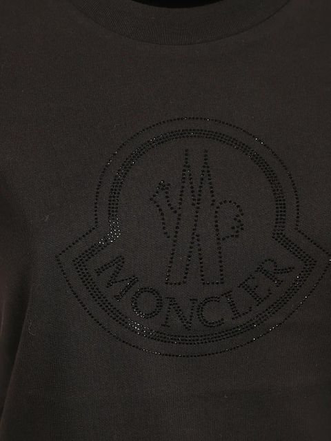 Moncler logo-embellished T-shirt - Black