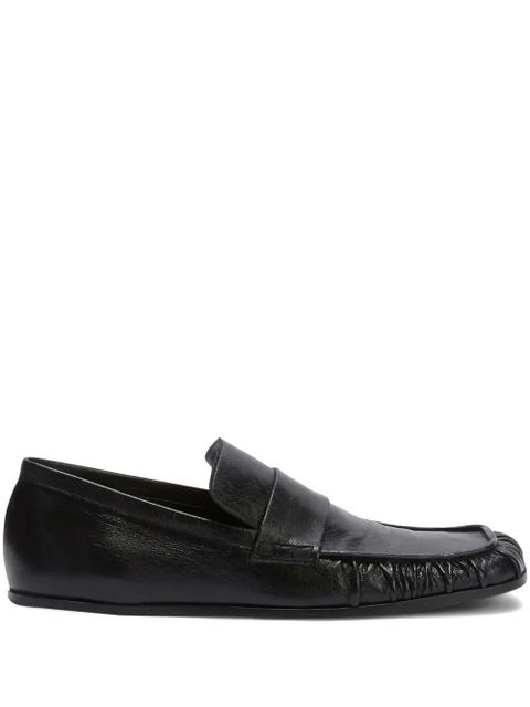 Jil Sander leather loafers - Black - zdjęcie produktu nr 1