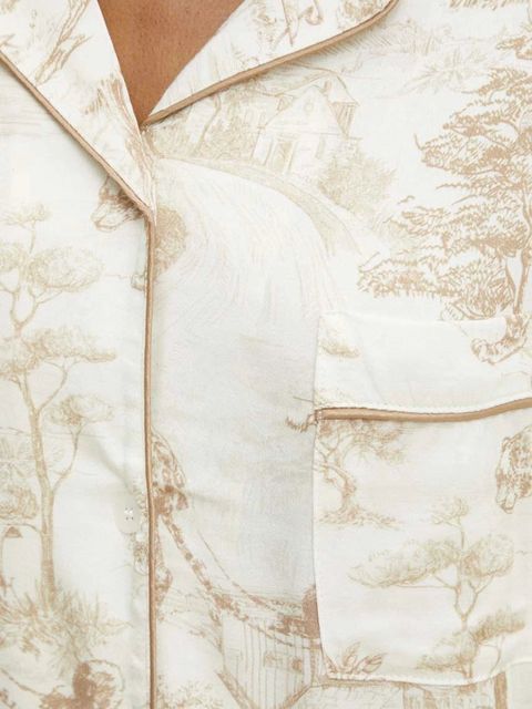 Answear.LAB piżama damska kolor beżowy