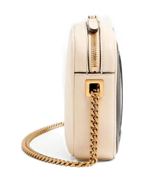 Valentino Garavani logo-embellished crossbody bag - White