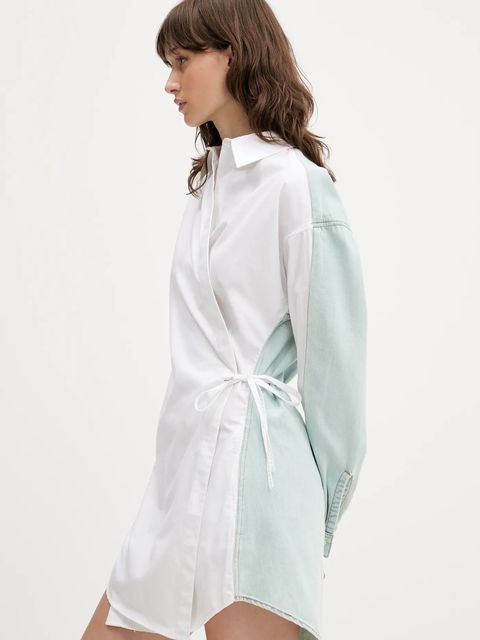 Diesel sukienka bawełniana D-ELPHI-DEN DRESS