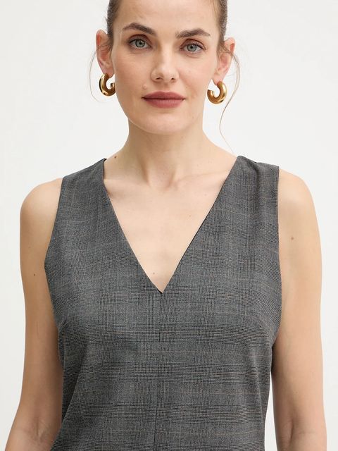 Morgan sukienka kolor szary mini rozkloszowana RIMIR.F