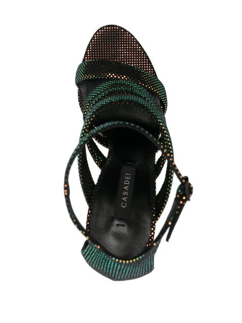 Casadei Aurora Boreal 130mm heel sandals - Black - zdjęcie produktu nr 2