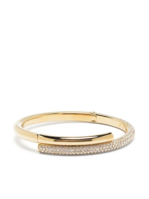 Swarovski Dextera crystal-embellished bangle bracelet - Gold - zdjęcie produktu nr 1