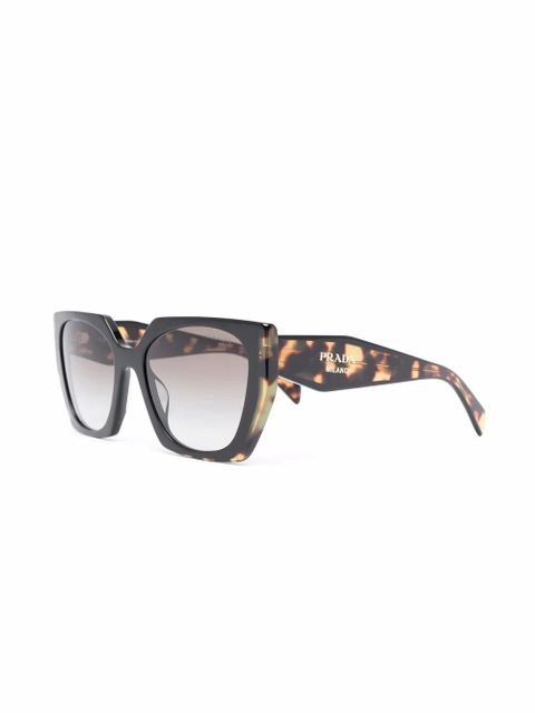 Prada Eyewear cat-eye frame sunglasses - Brown - zdjęcie produktu nr 2