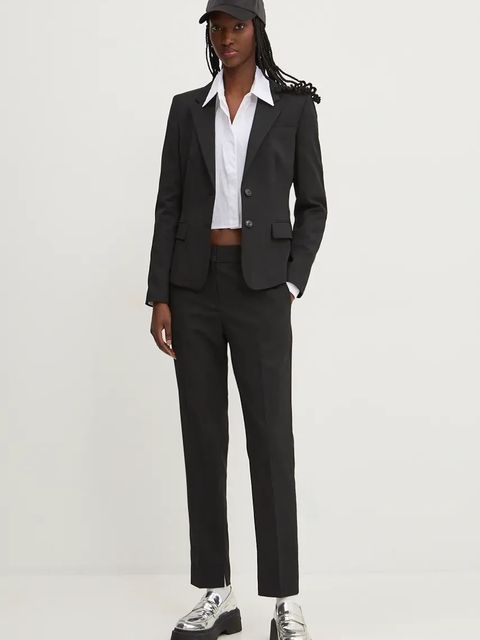 HUGO spodnie z domieszką wełny - zdjęcie produktu nr 1