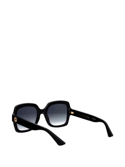 Gucci square-frame sunglasses - Black