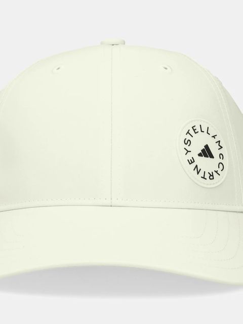 adidas by Stella McCartney czapka z daszkiem kolor beżowy JZ5519 - zdjęcie produktu nr 2