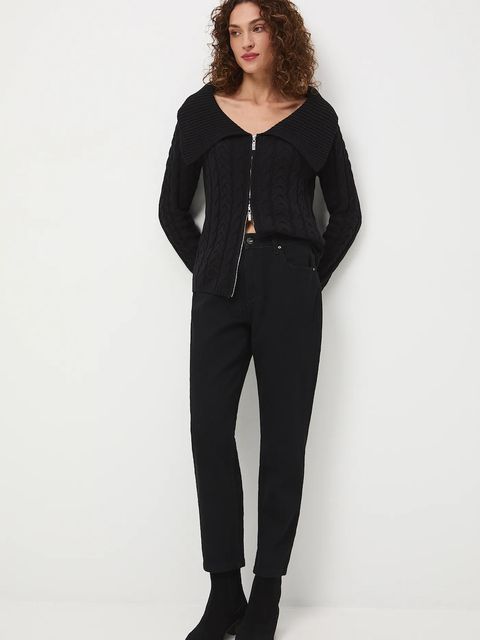 Medicine jeansy damskie kolor czarny - zdjęcie produktu nr 1