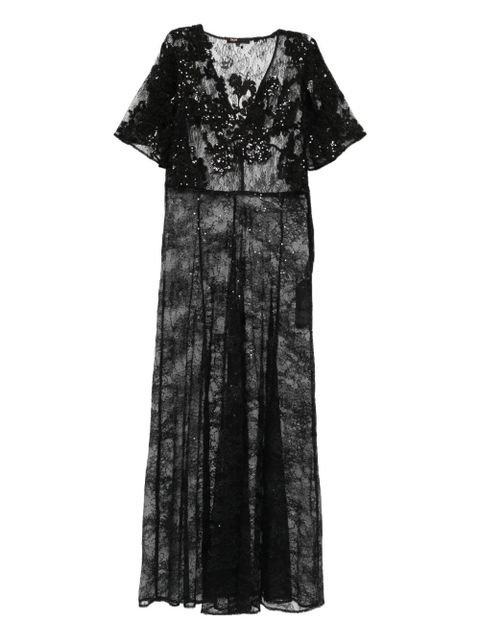 Maje sequin-embellished maxi dress - Black - zdjęcie produktu nr 1