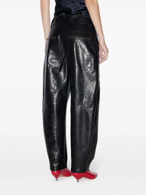 ISABEL MARANT Catarina tapered trousers - Black