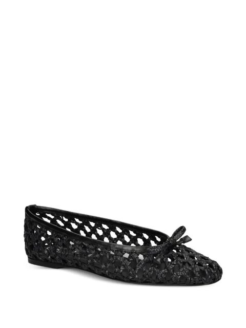 Casadei interwoven ballet flats - Black - zdjęcie produktu nr 2