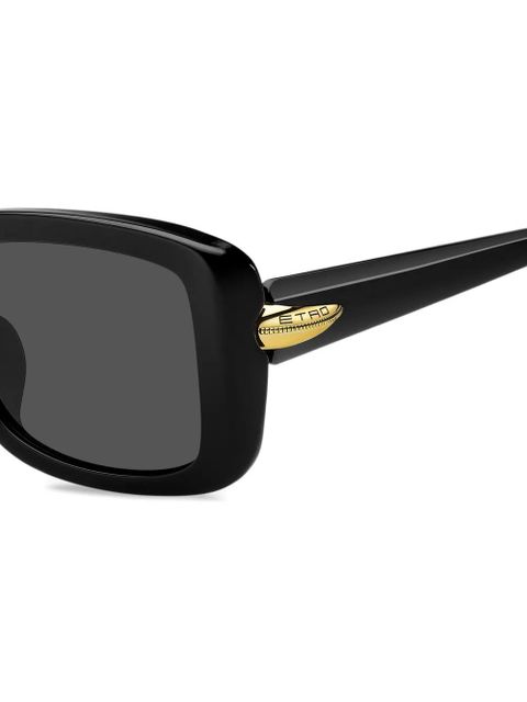 ETRO logo-detail sunglasses - Black