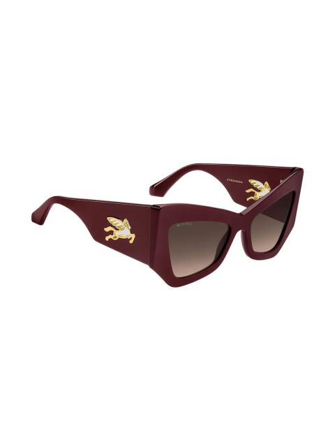 ETRO Pegaso-motif sunglasses - Red - zdjęcie produktu nr 2