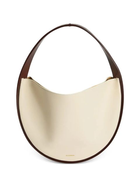 Jil Sander Pivot leather shoulder bag - Neutrals - zdjęcie produktu nr 1