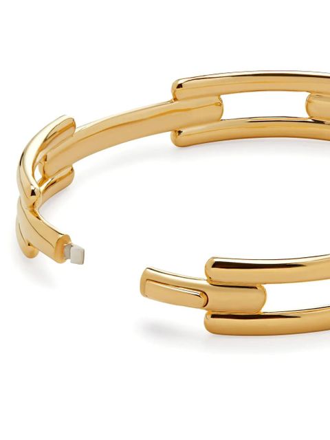 Monica Vinader Signature Link bangle bracelet - Gold