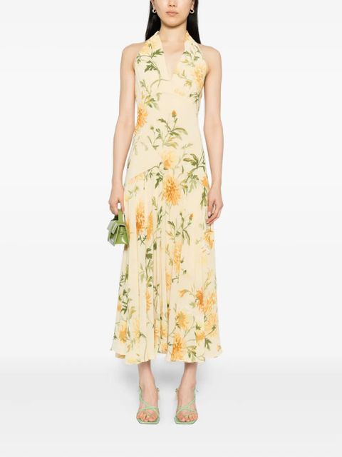 Reformation Briony dress - Yellow - zdjęcie produktu nr 2