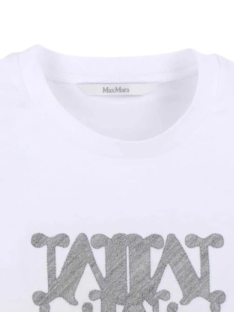 Max Mara logo T-shirt - White