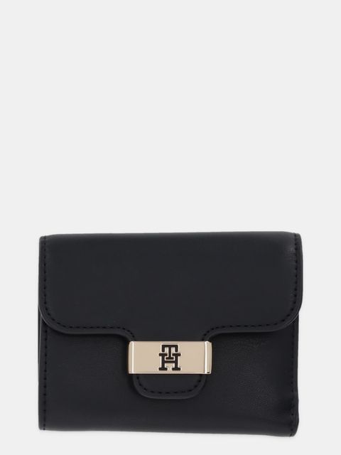 Tommy Hilfiger portfel damski kolor czarny AW0AW18034 - zdjęcie produktu nr 1