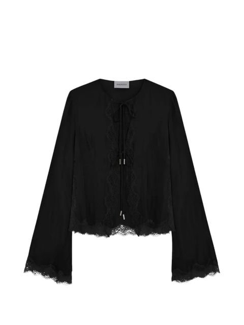 16Arlington Filipa lace-trims blouse - Black - zdjęcie produktu nr 1