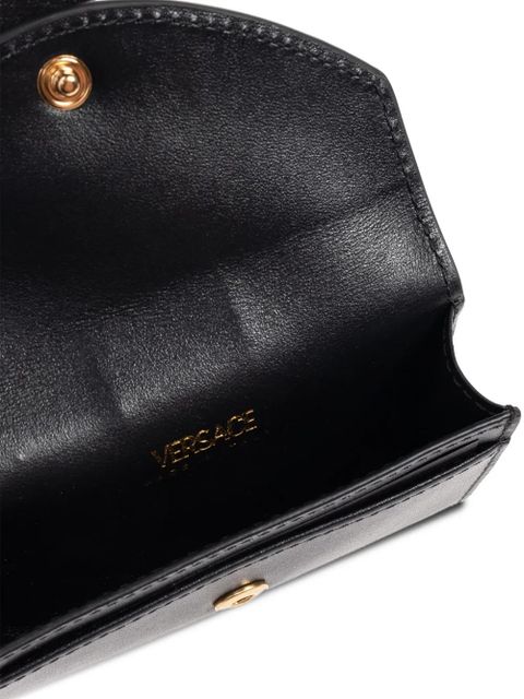 Versace leather wallet - Black