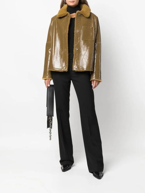 Yves Salomon Meteo reversible jacket - Green