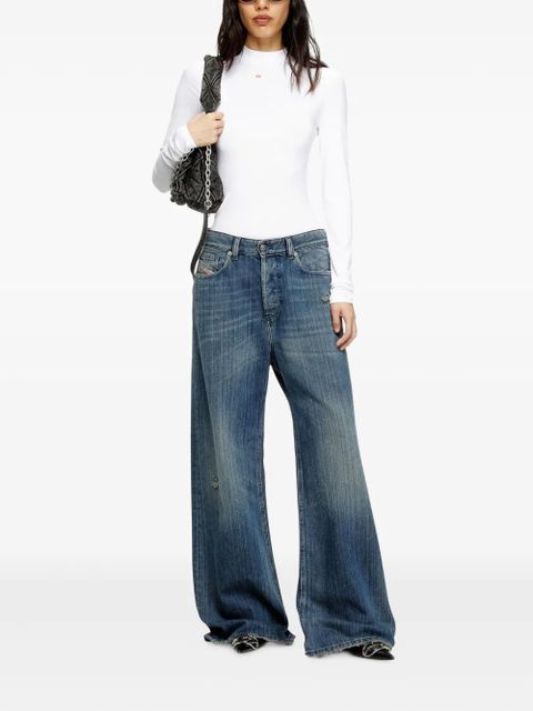 Diesel 1996 D-Sire wide-leg denim jeans - Blue - zdjęcie produktu nr 2