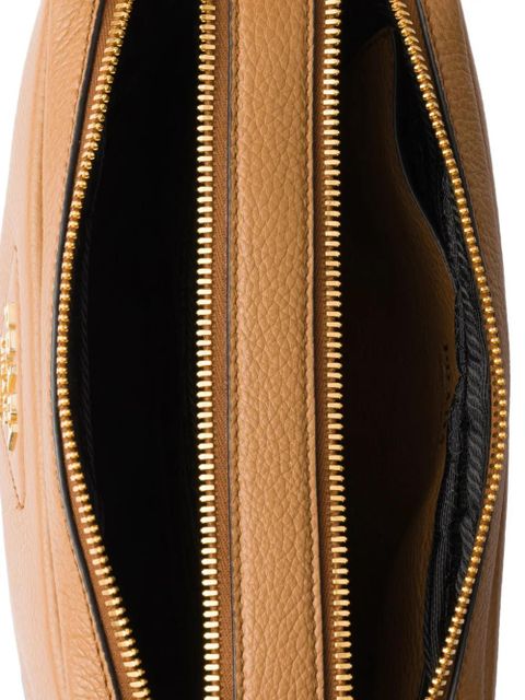 Prada small leather shoulder bag - Brown