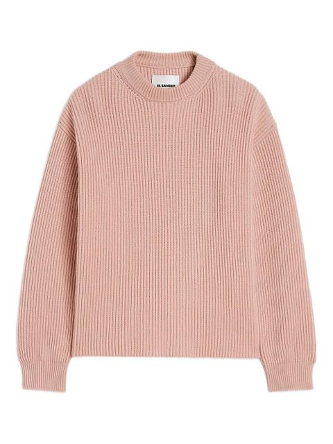 Jil Sander ribbed sweater - Pink - zdjęcie produktu nr 1