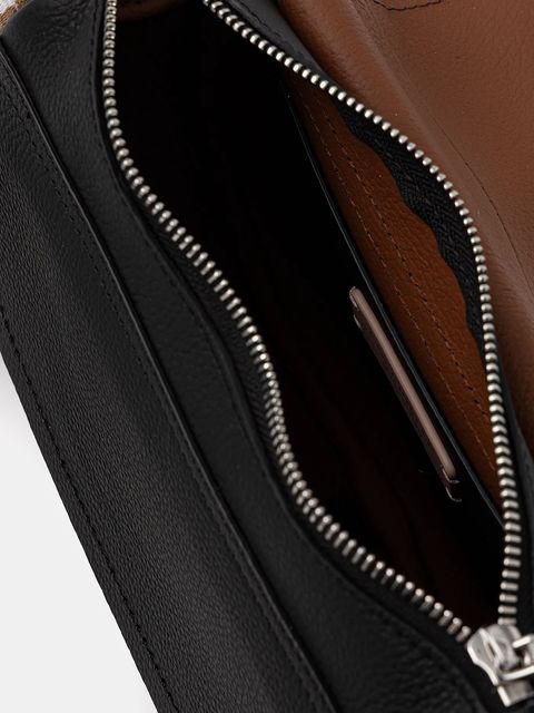 Coccinelle torebka skórzana RAQUEL kolor czarny E1.SQ0.15.03.01