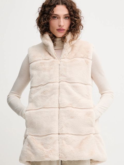 Save The Duck bezrękawnik NIVES kolor beżowy zimowy D82493W.FURY21 - zdjęcie produktu nr 1