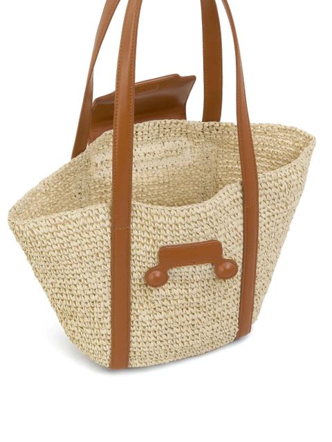 Marni Trunkaroo beach tote bag - Neutrals