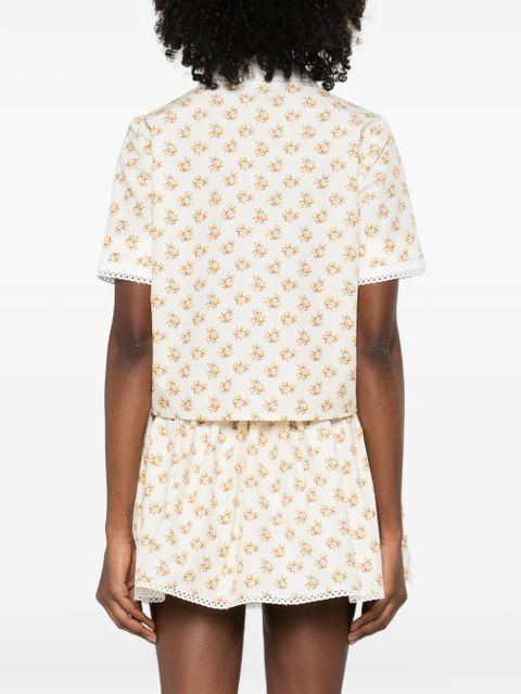 Maje floral shirt - Neutrals