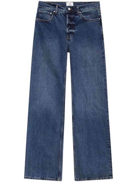 ANINE BING Hugh wide-leg jeans - Blue - zdjęcie produktu nr 1