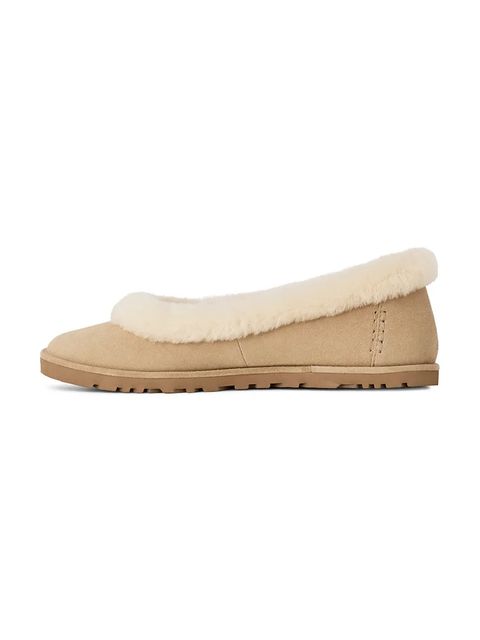 UGG baleriny zamszowe W Zora Ballet Flat
